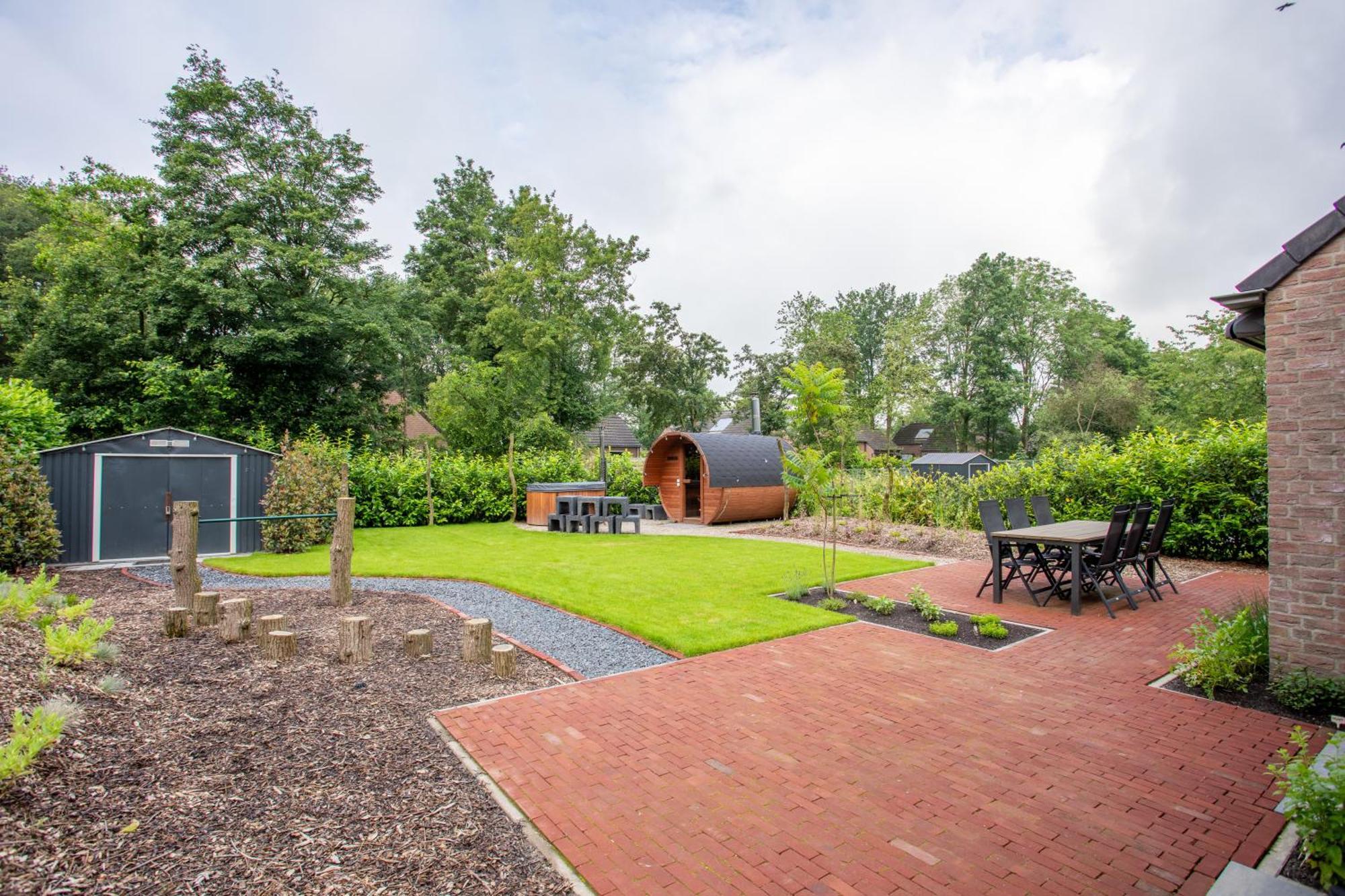 Evergreen Wellness Met Sauna & Hottub Ewijk Bagian luar foto