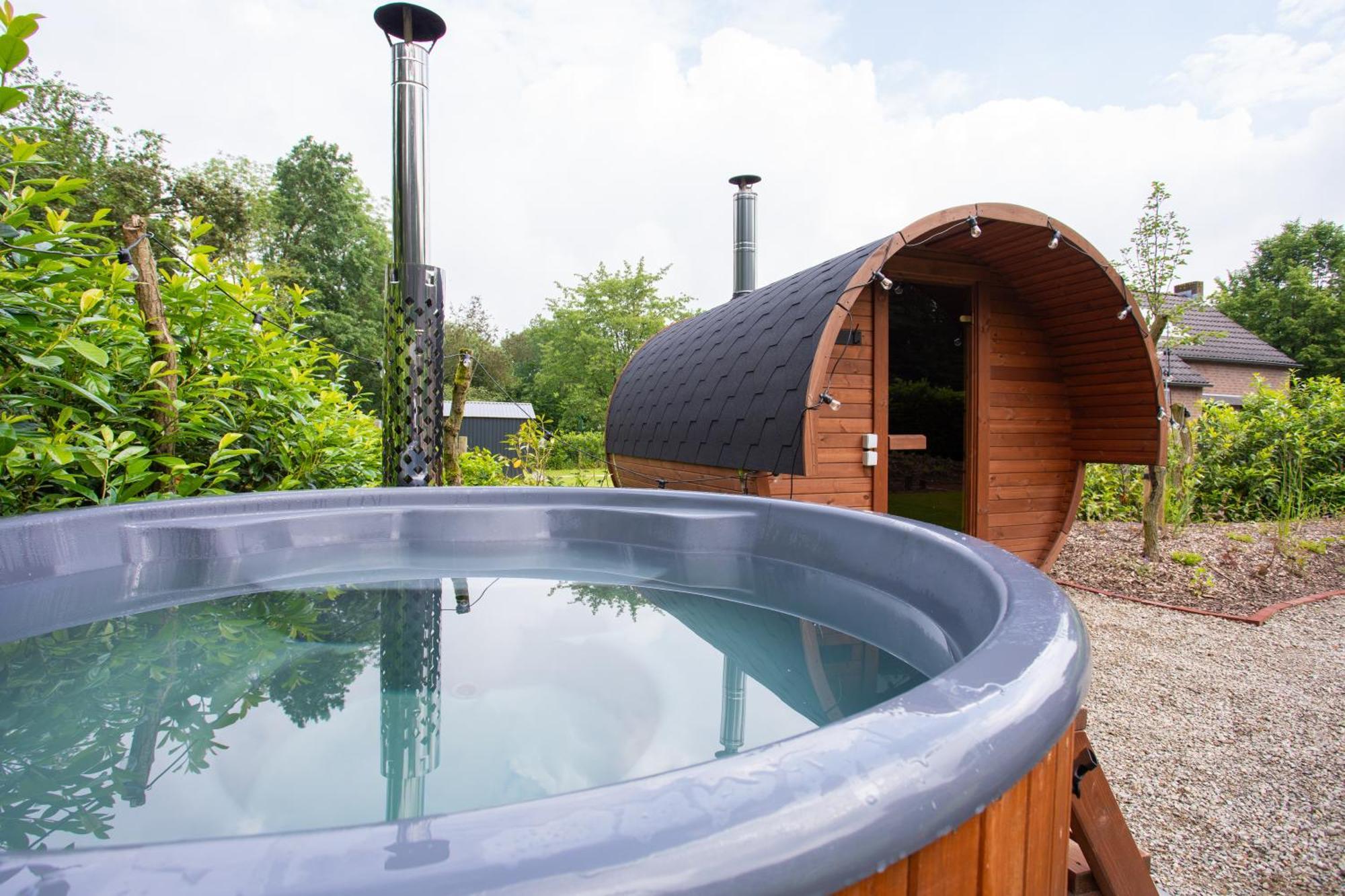 Evergreen Wellness Met Sauna & Hottub Ewijk Bagian luar foto